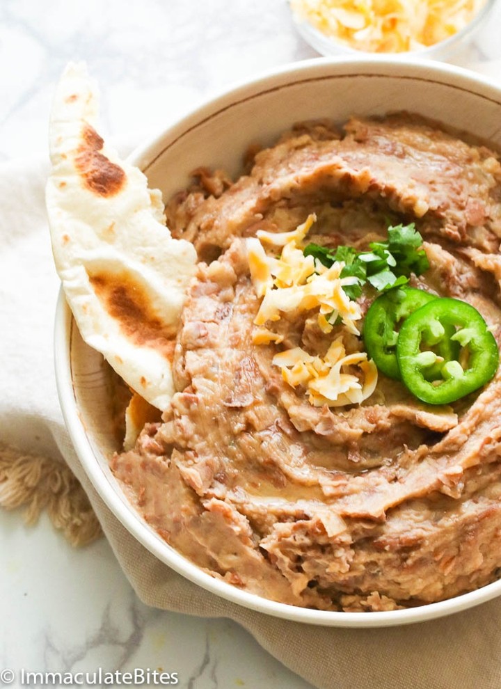 Ranch Style Refried Beans (V, GF)