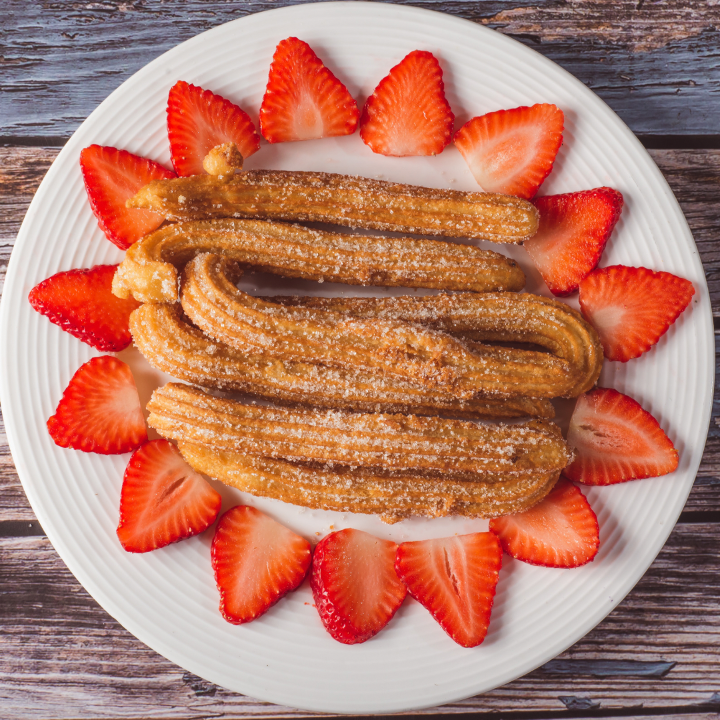 Strawberry Churros for 2