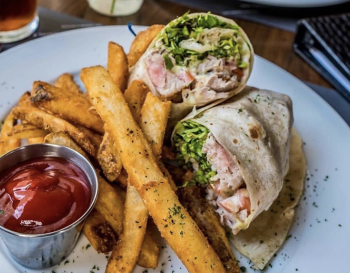 Tuna Steak Wrap