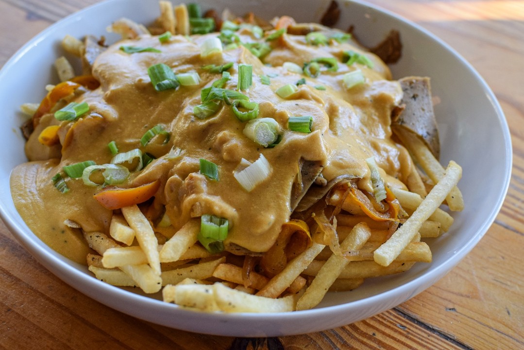 Loaded Cheese Steak Fries