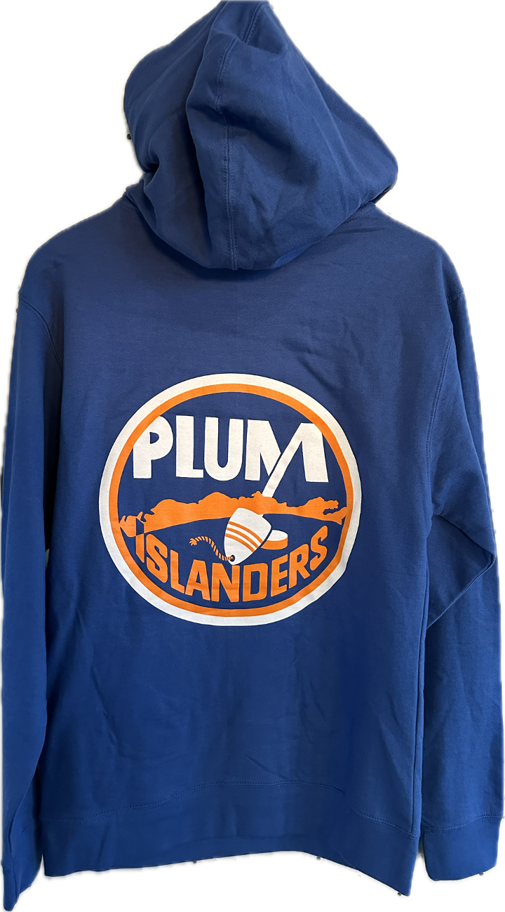 Plum Islanders Local's Only Dark Blue Hoodie
