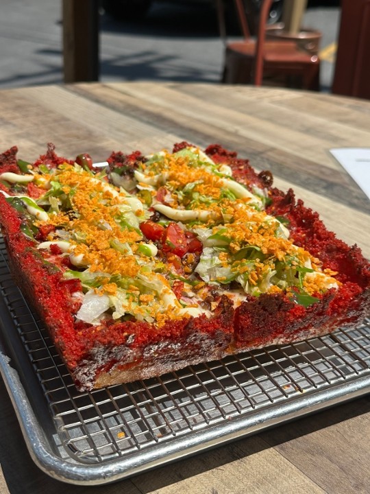 Taco Pizza: Flaming Edition