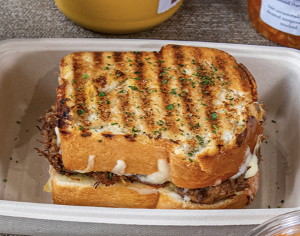 Braised Short Rib Grilled Cheese