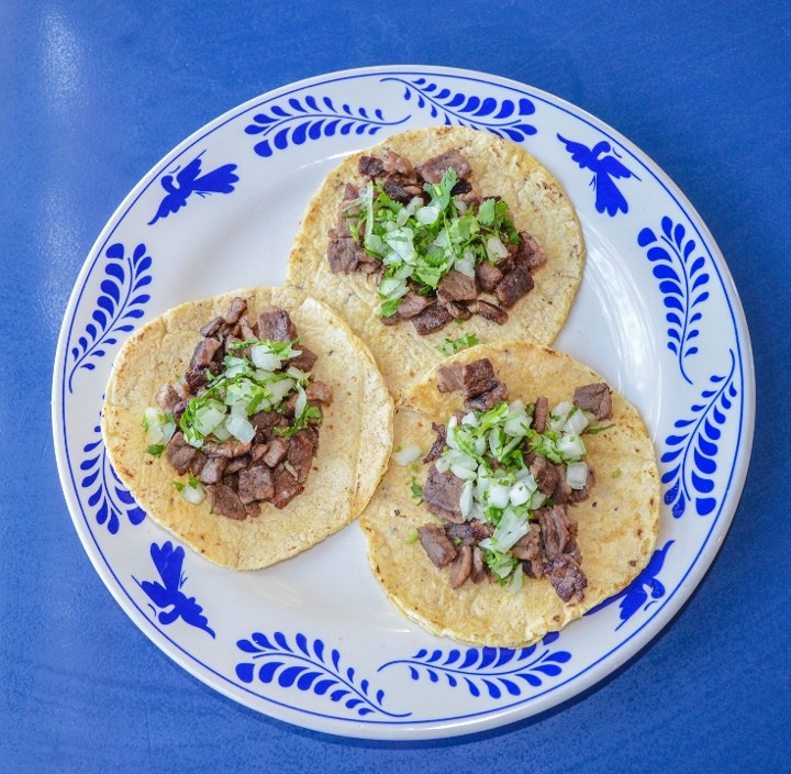 Carne Asada de Cecina Tacos