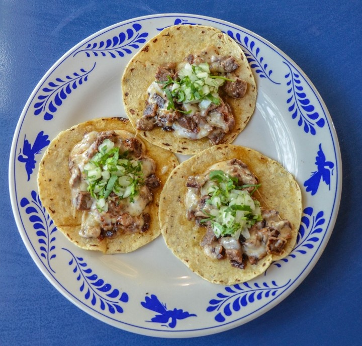 Cecina Especial  tacos