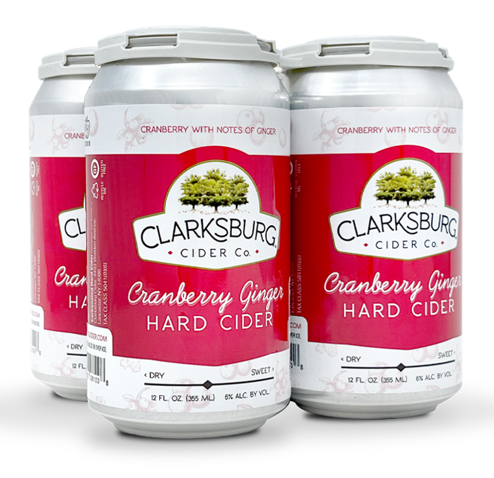 4-Pack Cranberry Ginger Cider
