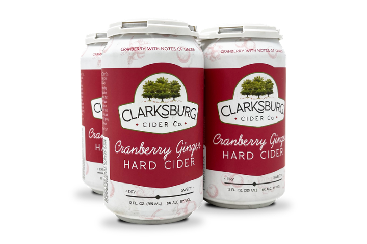 4-Pack Cranberry Ginger