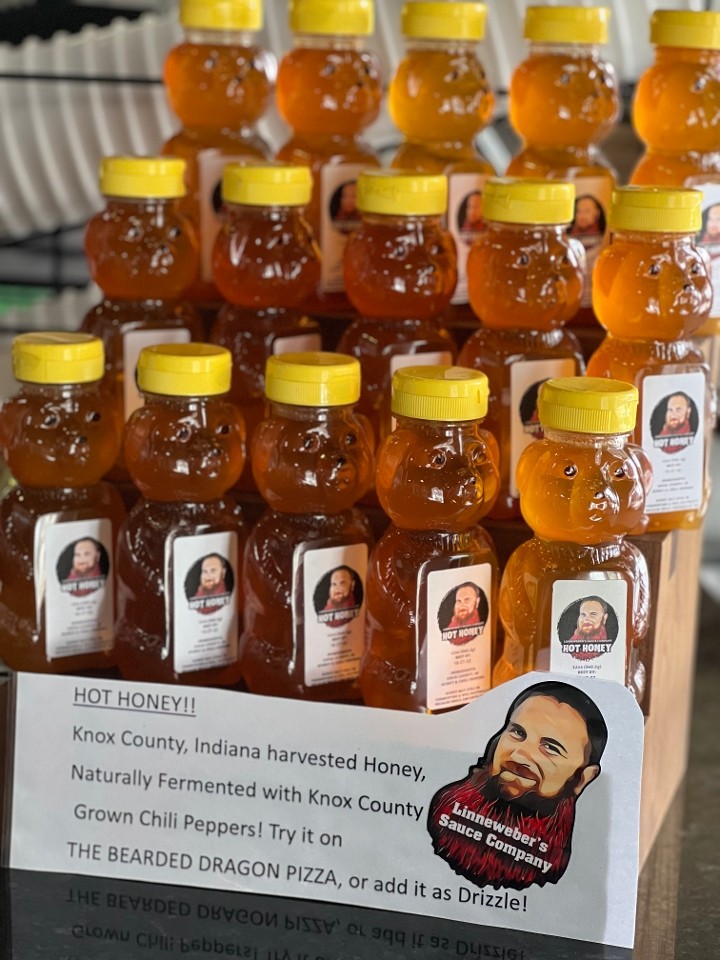 12oz Bottle of Linneweber's Hot Honey