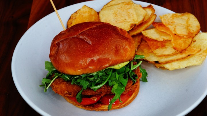 Vegan Fried Chicken Sandwich