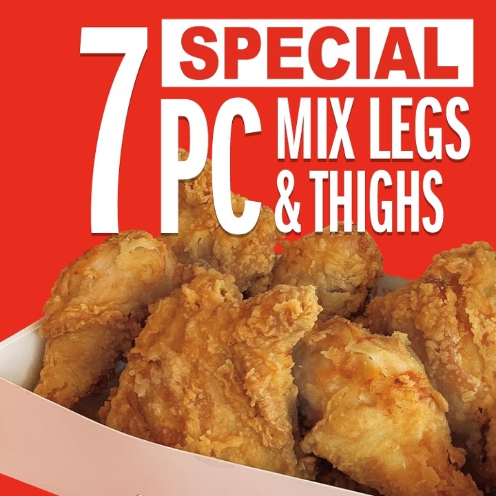 Special 7 pc Mixed Legs and Thighs