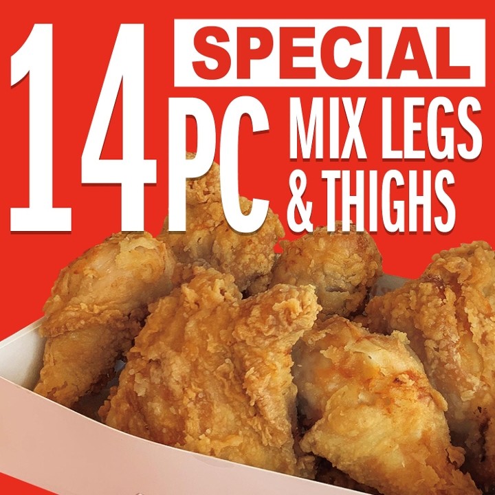 Special 14 pc Mixed Legs and Thighs