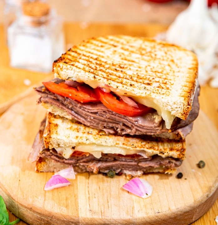 Italian Roast Beef Panini