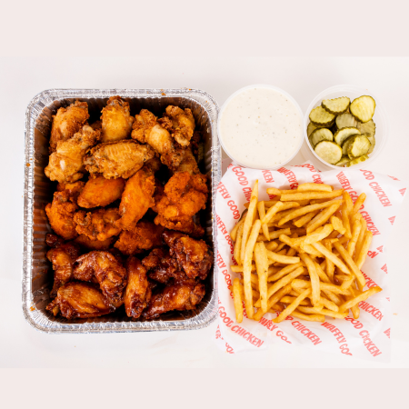 30 WING BOX WITH FRIES
