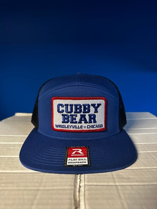 7 Panel Royal Blue Hat