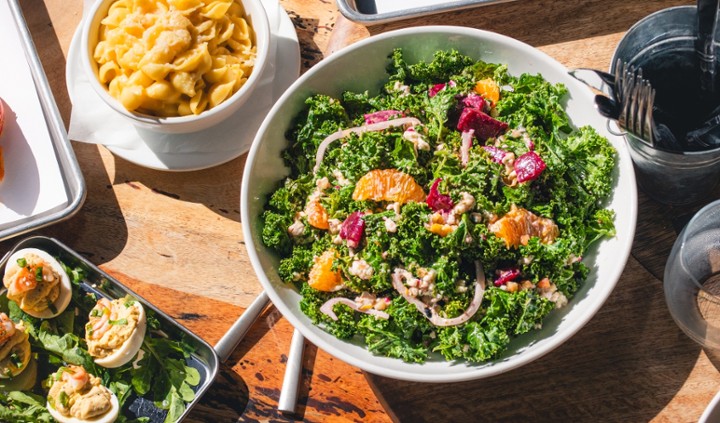 Kale, Beets & Blue Salad