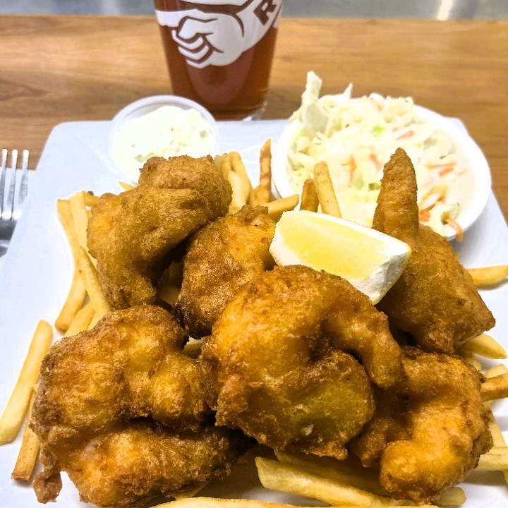 Fried Shrimp Platter (5)