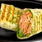 Salmon Caesar Wrap