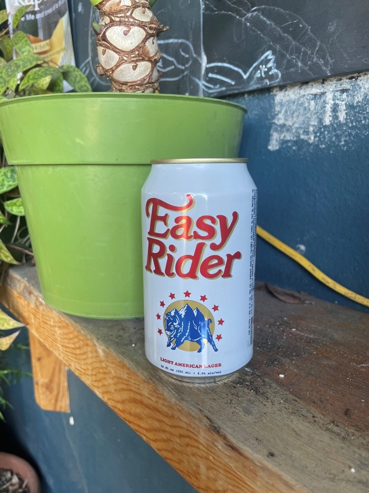 Easy Rider Light Lager - 12 oz -  Unruly Brewing Co