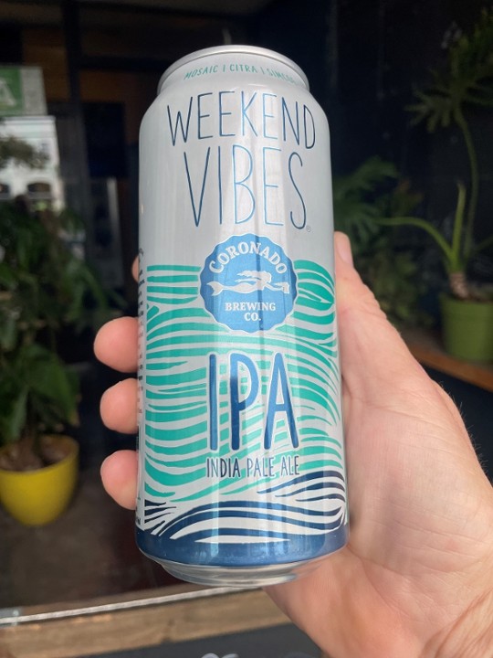 Weekend Vibes West Coast IPA 16 oz - Coronado Brewing