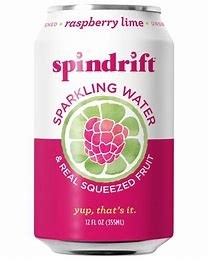 Seltzer - Spindrift Raspberry Lime