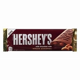 Chocolate - Hersheys Milk Chocolate Almond