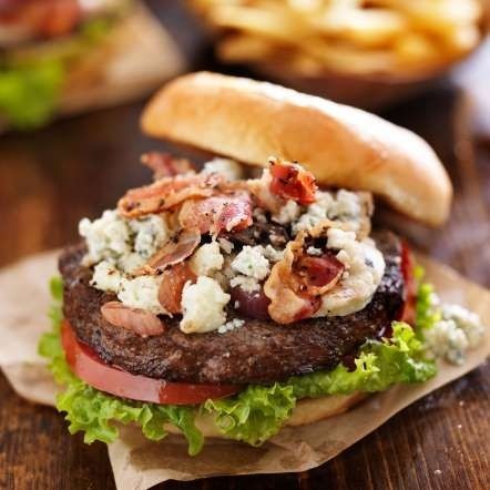 Bacon Bleu Cheese Burger