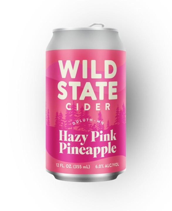 Wild State Cider Hazy Pineapple
