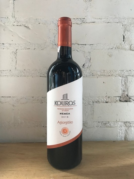Kouros Red Bottle