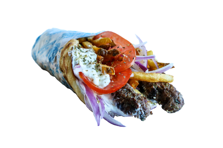 Ground Lamb & Beef Kebab Pita