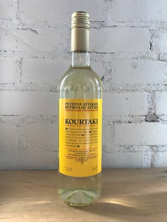 Retsina White Bottle