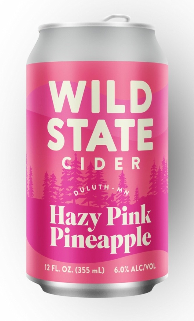 Wild State Cider Pink Pineapple