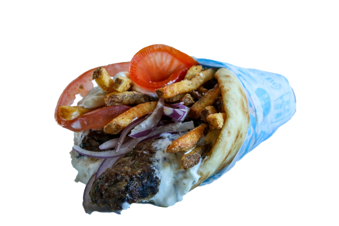 Beef Souvlaki Pita