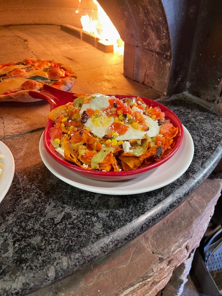 Wood Fired Chilaquiles Rojo