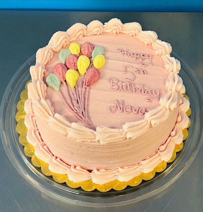 8" Balloon Cake