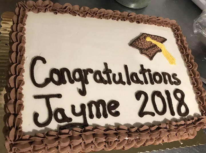 1/2 Sheet Graduation Cap