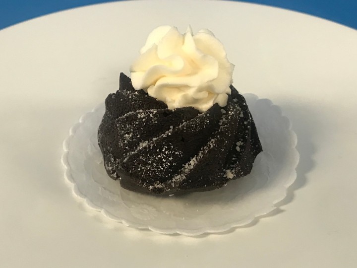 Chocolate Volcano Mini Bundt Cake