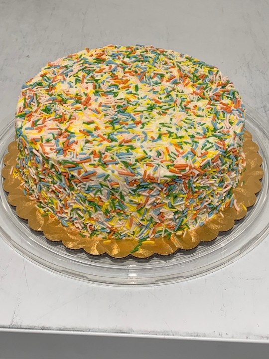 8" Sprinkle Cake