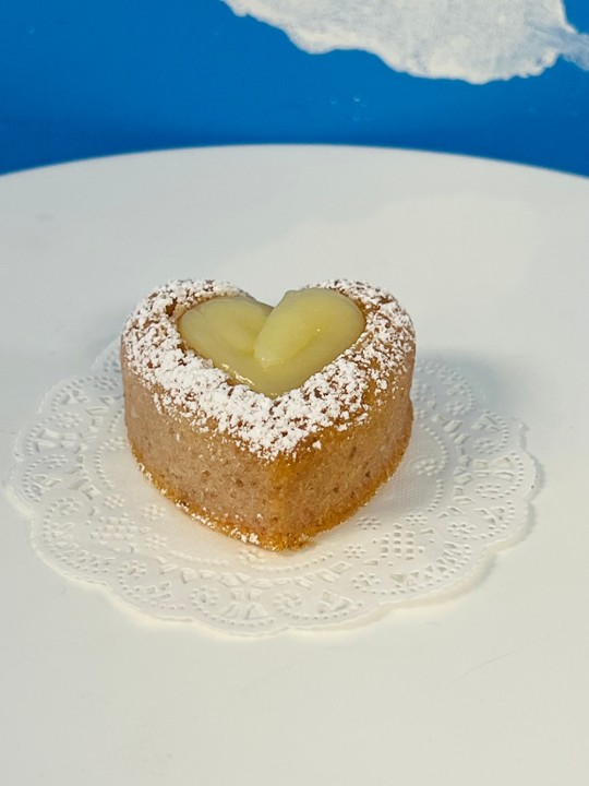 Lemon Sweet Heart Mini Bundt Cake