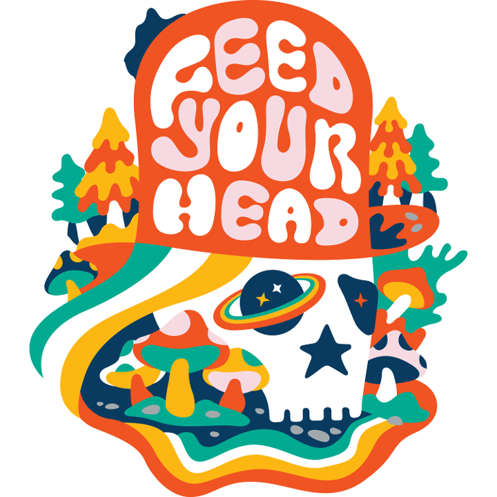FEED YOUR HEAD STICKERS