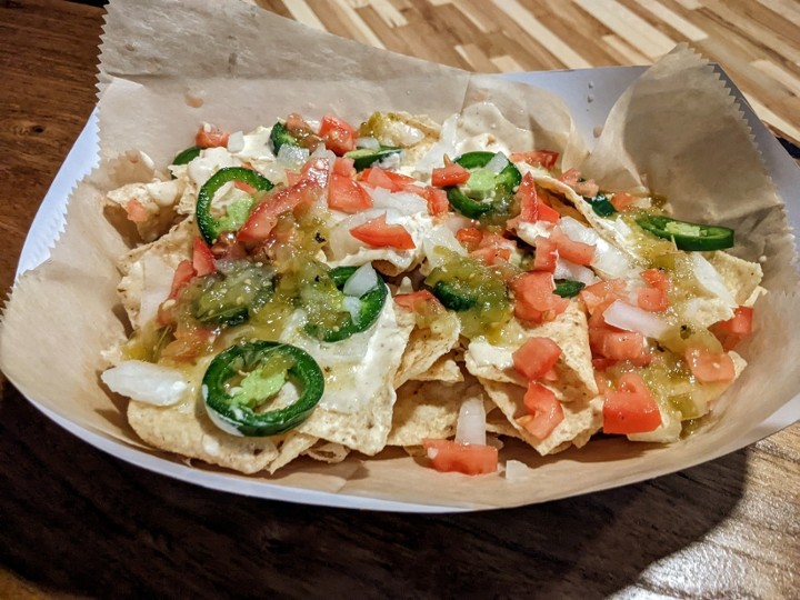 Pub Style Nachos with Beer Cheese