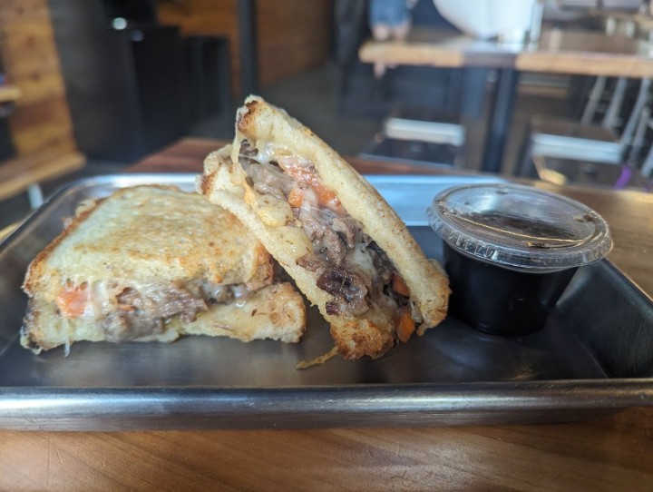 Pot Roast Grilled Cheese