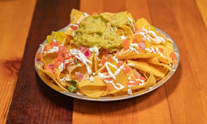 Meatless Nachos