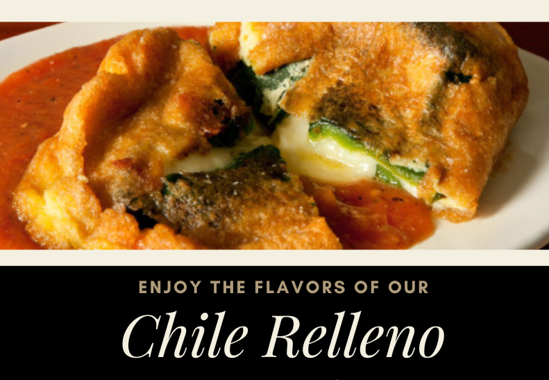 Chile Relleno Plate Spicy - Vegetarian (limited quantities daily)