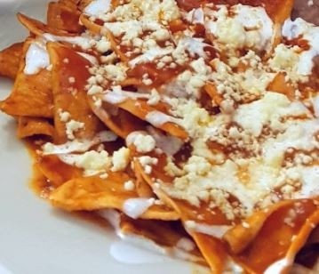 VEGAN Crispy Chilaquiles Plate