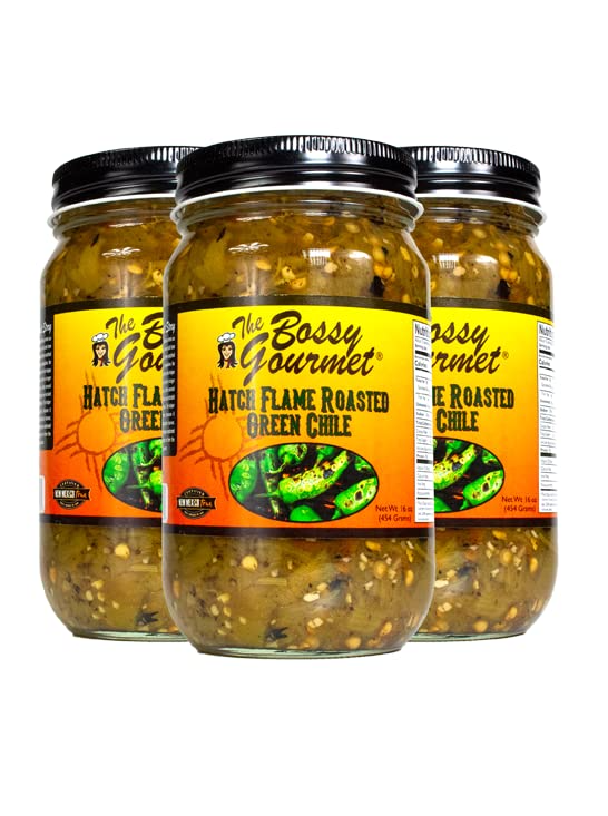 Hatch Flame Roasted Green Chile (16oz)
