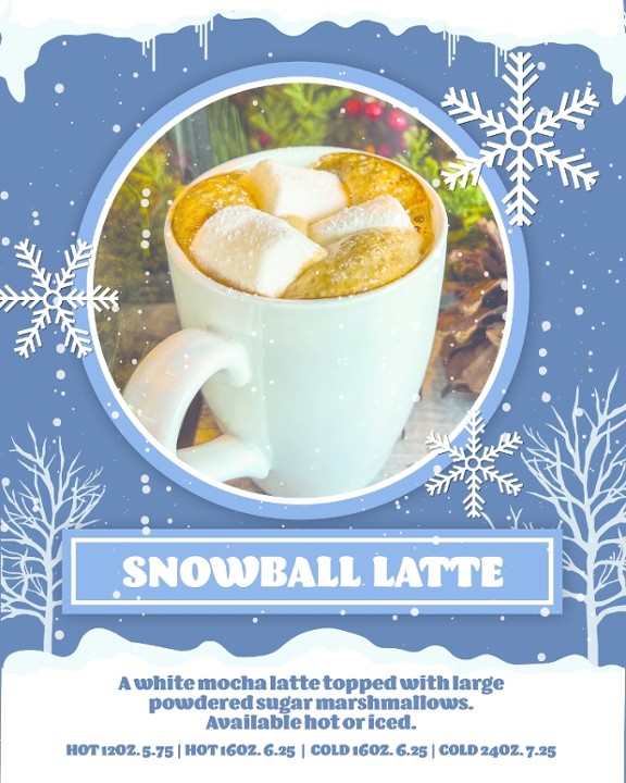 Seasonal Latte - Snowball Latte