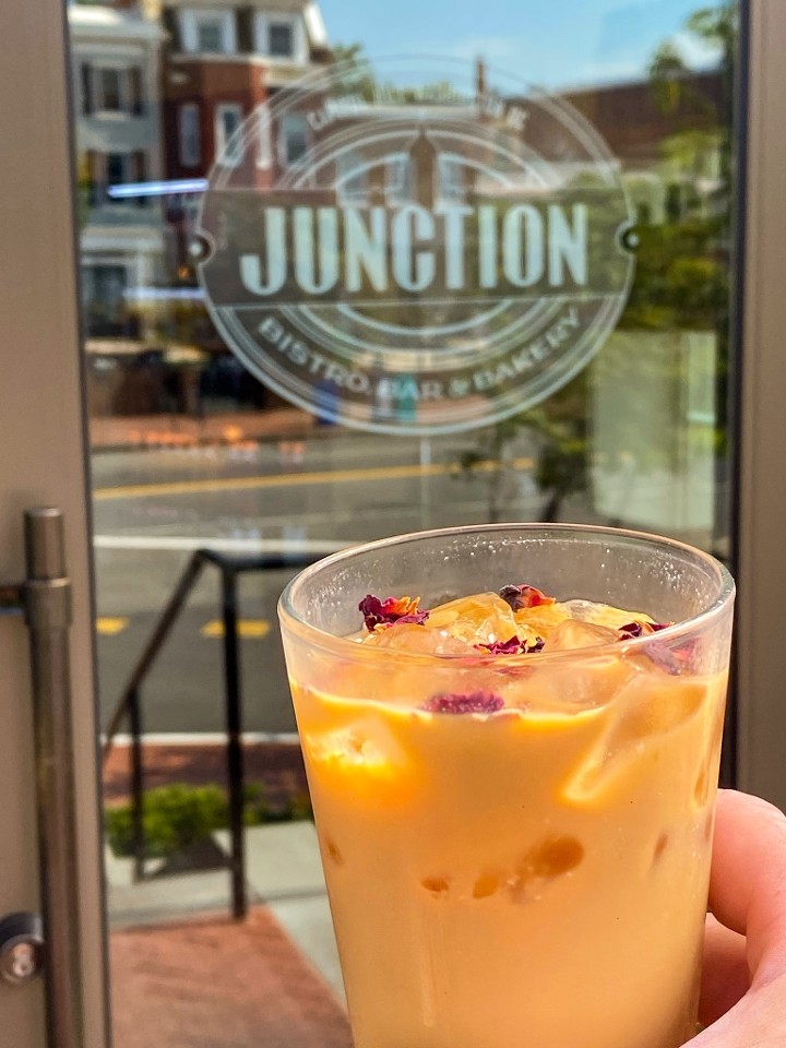 Iced Seasonal Latte 24oz   - Rose Petal Latte