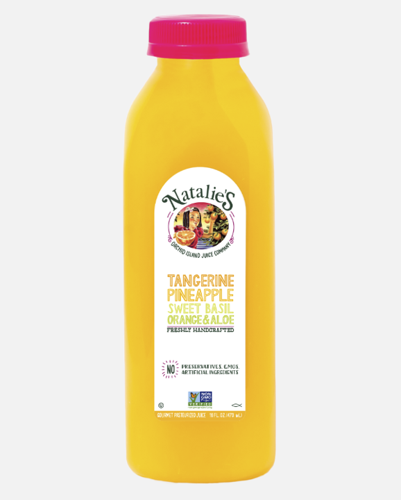 Natalie's Tangerine-Pineapple with Basil & Aloe
