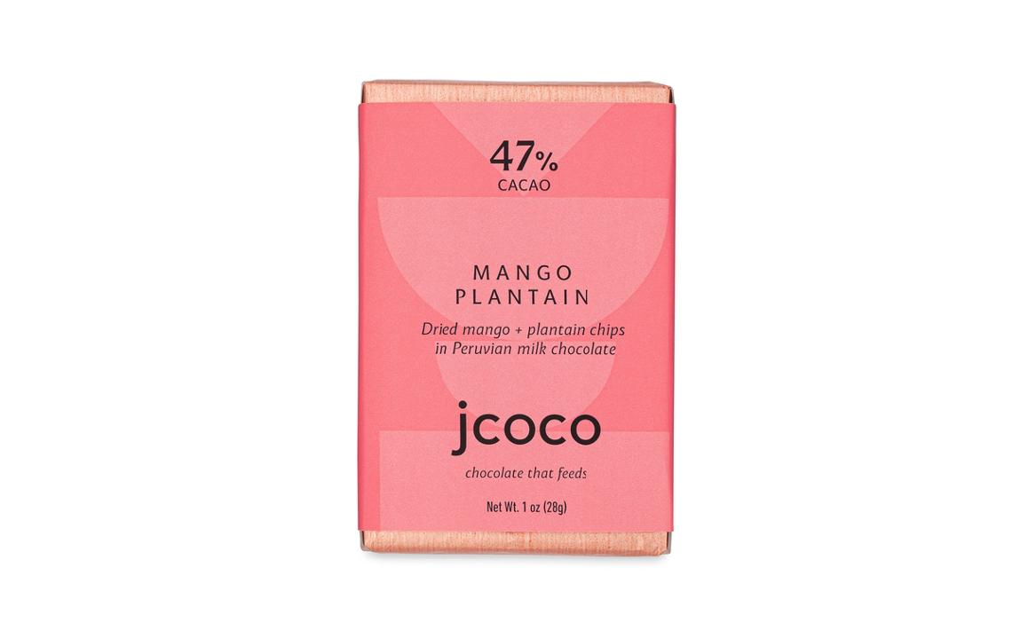 Jcoco - Mango Plantain Chocolate Bar
