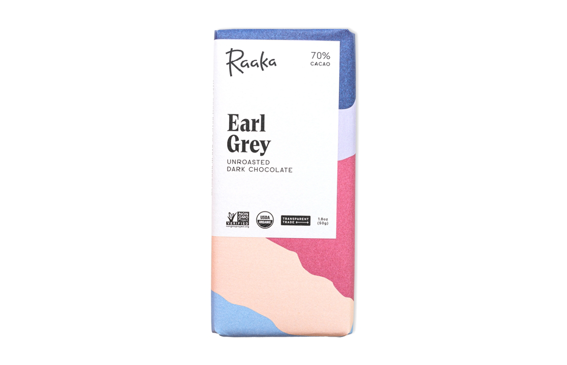 Raaka - Earl Grey Chocolate Bar